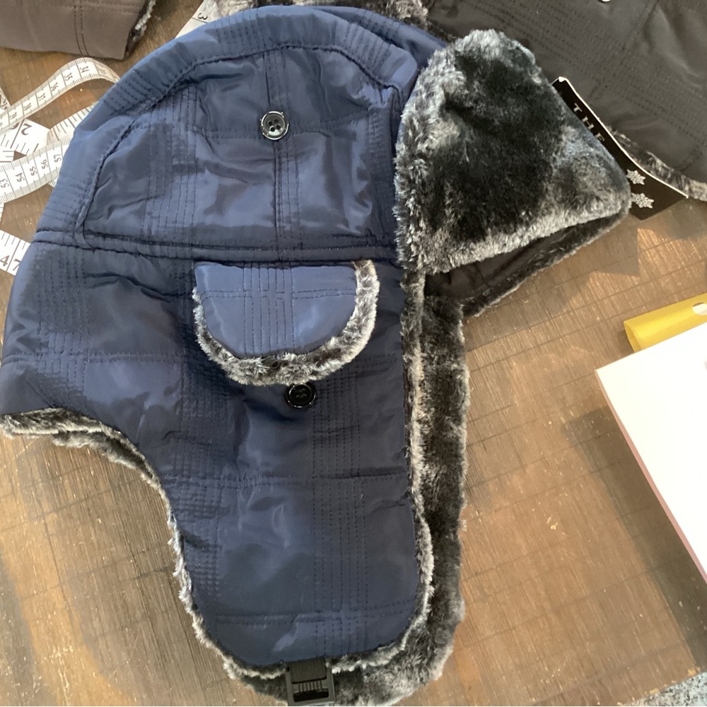 Adult Trapper Hat Water Repellent Faux Fur - Picture 5 of 11